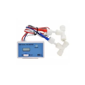 Aqpet TDS Ro Controller - misuratore in linea in-out con raccordi per tutti gli impianti ad osmosi da 1/4