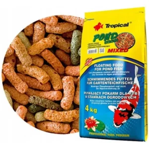 Tropical POND STICKS MIXED 50lt./4kg. sacco di mangime galleggiante per tutti i pesci da laghetto
