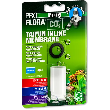 JBL Proflora Co2 Taifun inline Membrana di ricambio per tutti i diffusori JBL Taifun