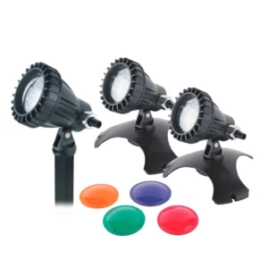 Amtra Pond Halo 3 Led - faretti led con lenti colorate per laghetto