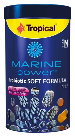 Tropical Marine Power Probiotic Soft Formula M 100ml/52 gr - mangime in granuli morbidi per pesci d'acquario marino