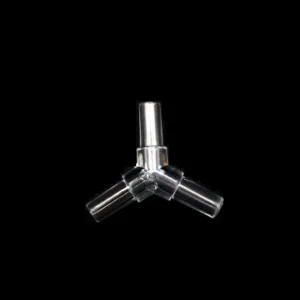Raccordo trasparente 3 vie a Y per tubo aeratore, Co2 da 4-6 mm diramatore