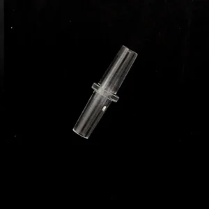 Raccordo trasparente 2 vie dritto per tubo aeratore, Co2 da 4-6 mm - diramatore diritto