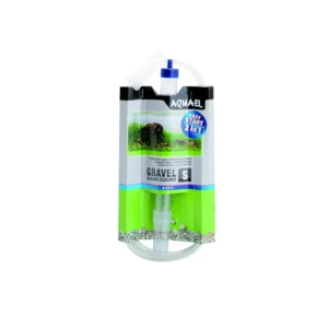 Aquael Gravel Cleaner S - Campana Aspirarifiuti slim 26 cm telescopica per acquari con piante