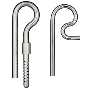 Chihiros Metal Jet Pipe Set S - In e Out per Filtri esterni con tubi da in 12/16mm e out 9/12mm