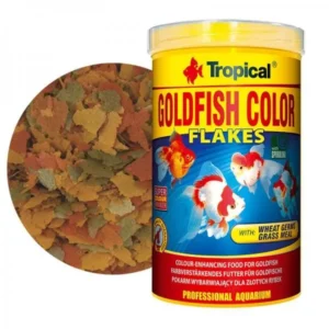 Tropical GOLDFISH COLOR Flakes 1000ml/200gr mangime in scaglie per pesci rossi