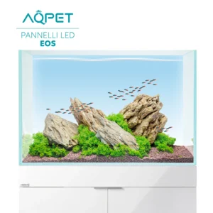 Aqpet EOS 50 - pannello retroilluminato a led rgb con app - sfondo luminoso per acquari di 50x50 cm
