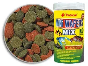 Tropical Mini Wafer Mix 100ml/55gr. - Mangime per pesci da fondo alghivori e carnivori