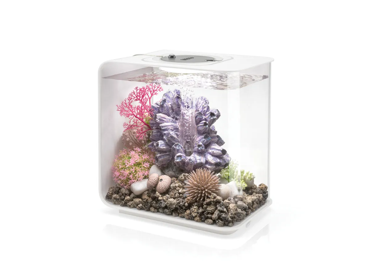 BiOrb Flow 15 MCR bianco - mini acquario in acrilico con led rgb multicolore - cod. 72032