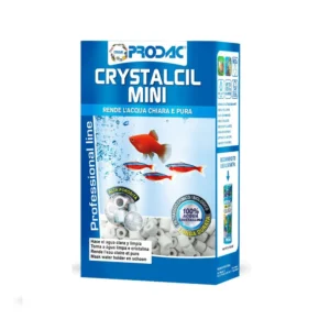 Prodac Crystalcil mini 200 gr - Cannolicchi di taglia piccola in rete