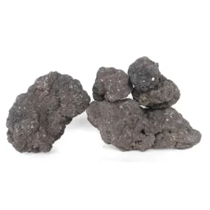 Roccia Lavica Dark S al pezzo - circa 8-15 cm - roccia vulcanica black rose - inerte