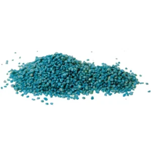 Quarzo turchese ceramizzato 2-3mm 5 kg - fondo inerte per acquario