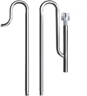 Whimar Stainless In-Out Set + Surface Skimmer 16/22mm per Filtri esterni con tubi da 16/22mm