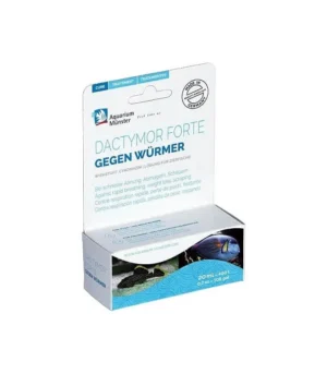 Aquarium Munster Dactymor Forte 20 ml - contro trematodi, Gyrodactylus e tenie e coda a spillo