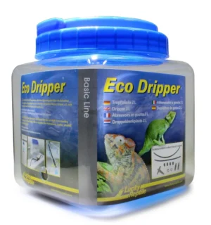 Lucky Reptile Eco Dripper 2 lt - abbeveratoio gocciolatore per terrario con camaleonti