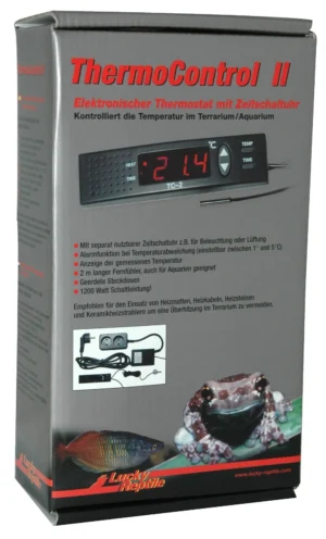 Lucky Reptile – Thermo Control II – Termostato digitale con timer per terrario