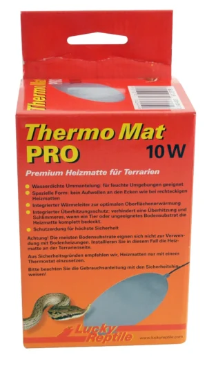 Lucky Reptile – Thermo Mat PRO 10W – Tappetino termico 25x15cm per terrario