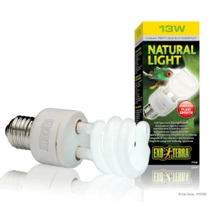 Exo Terra Natural Light 13w ex REPTI GLO 2.0 COMPACT 13w lampada diurna a spettro completo per terrario - cod. PT2190