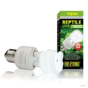 Exo Terra Reptile UVB100 Compact 25w ex REPTI GLO 5.0 COMPACT 26w lampada fluorescente compatta per terrario - cod. PT2187