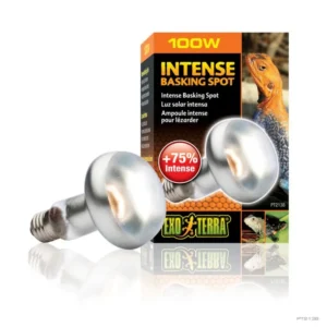 Exo Terra Intense Basking Spot 100w ex Sun-Glo Tight Beam - lampada spot per basking per terrario - cod. PT2138
