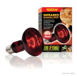 Exo Terra Infrared Basking Spot 100W - Heat Glo Infrared - lampada infrarossi per basking per terrario - cod. PT2144