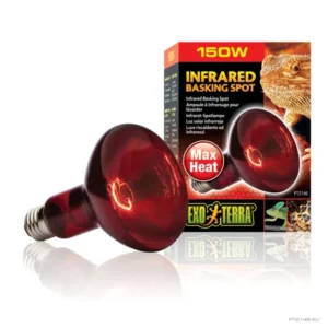 Exo Terra Infrared Basking Spot 150W - Heat Glo Infrared - lampada infrarossi per basking per terrario - cod. PT2146