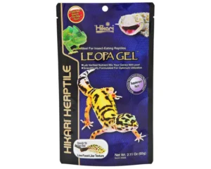Hikari Leopa Gel 60 Gr. - Mangime in gel per gechi leopardini e altri rettili insettivori