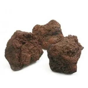Roccia Lavica Red XS al pezzo - circa 6-10 cm - inerte