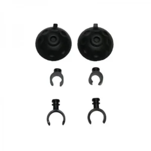 Askoll Ventose di ricambio - 2 pz con supporti - per filtro Pratiko tutti i modelli Pratiko 100/400/Fluval 103/403 - cod. 922425
