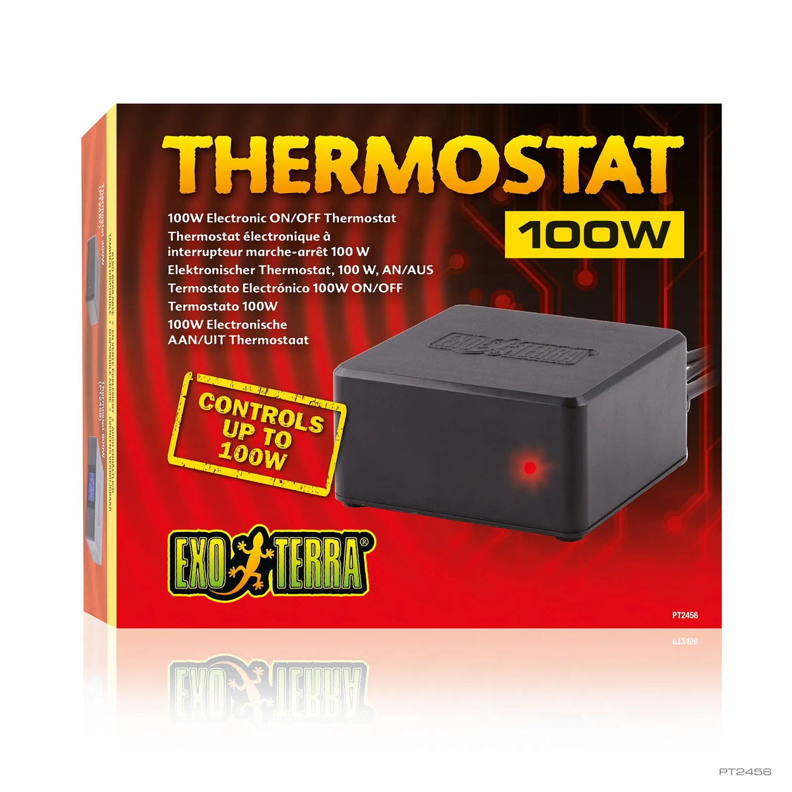 Exo Terra Thermostat Electronique 100 watt – Termostato digitale per terrario - cod. PT-2456