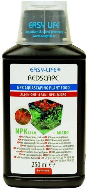 Easylife RedScape 1000 ml - fertilizzante liquido professionale per aquascaping con NPK magro e oligoelementi