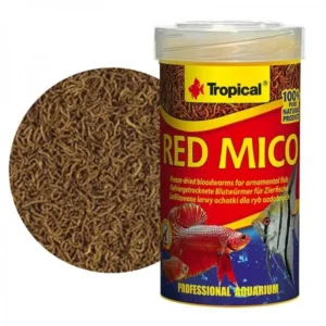 Tropical Red Mico 100ml/8gr. larve di Chironomus liofilizzate