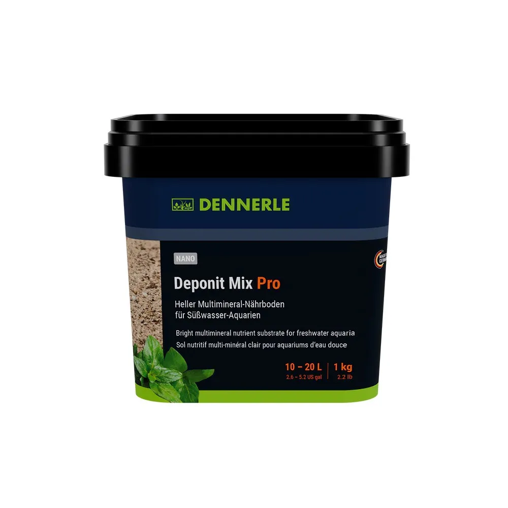 Dennerle Deponit Mix Pro 10in1 - 2,4 kg - fondo fertile per 60 litri