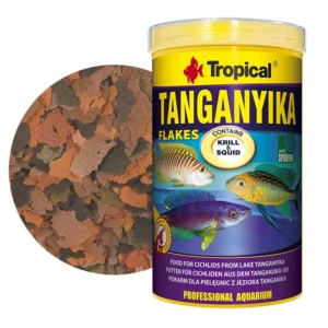 Tropical Tanganyika Flakes 250ml/50g - mangime in fiocchi per ciclidi africani lago Tanganyika