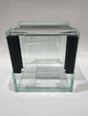 Micro Terrario 10x10x10 cm - acquaterrario, paludario, terracquario