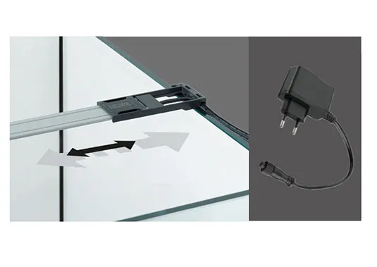 Newa Slim LED DayLight NS178 - plafoniera LED 2.3 w - 6200°K per acquari da 19,6 a 26,5cm