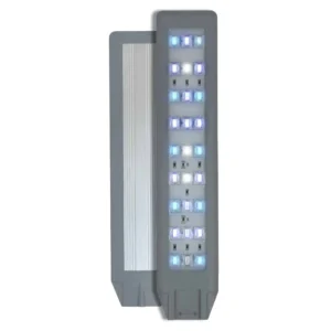 Amtra Plafoniera Vega Led Reef 9.7w FULL LED (bianchi+deep blue +royal blue) con dimmer per acquari marini e nano reef