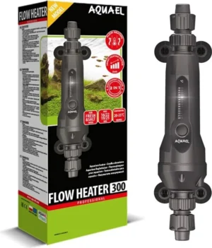 Aquael Flow Heater 300 w - Termoriscaldatore esterno regolabile per acquari da 100 a 600 lt - nuova versione