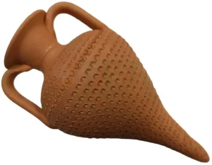 Prodac Anfora media Striata in terracotta per acquario 13 cm - anforetta - AFMS