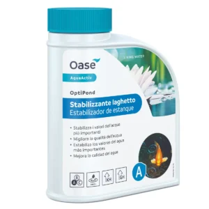 Oase AquaActiv OptiPond 500ml/640gr - stabilizzatore per laghetto - cod. 75825