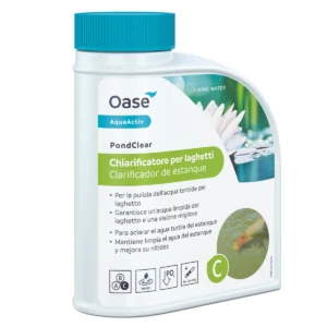 Oase AquaActiv PondClear 500ml - Flocculante chiarificante per acqua limpida per laghetto - cod. 75814