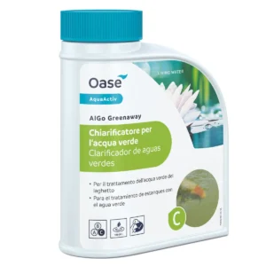 Oase AquaActiv AlGo Greenaway 500 ml - antialghe per alghe verdi unicellulari in laghetto - cod. 75816