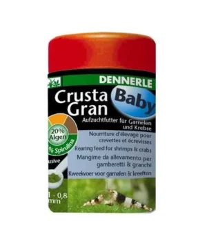 Dennerle Crusta Gran Baby 100 ml - mangime base per caridine e gamberi in accrescimento
