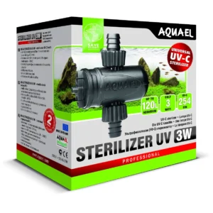 Aquael Sterilizzatore Sterilizer UV AS-3w contro alghe unicellulari e infezioni batteriche