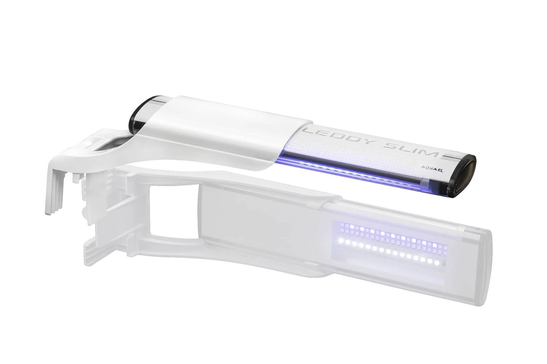 Aquael Lampada Leddy Slim duo 10w 2.0 bianca marine + actinic per acquari marini e nano reef
