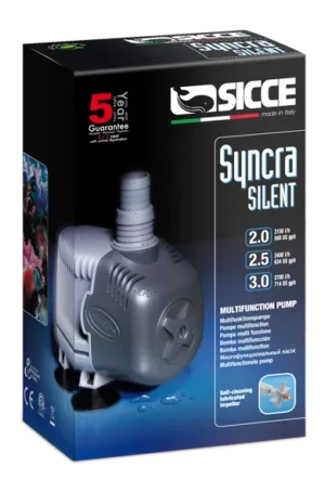 Sicce Syncra Silent 2.5 - Pompa a portata regolabile 2400 lt/h - consumo 40 W
