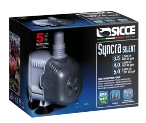 Sicce Syncra Silent 5.0 - Pompa a portata regolabile 5000 lt/h - consumo  105 W