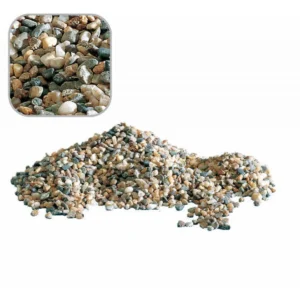 Policromo di fiume medio 3/4 mm - 5 kg - fondo naturale per acquario