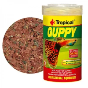 Tropical Guppy 100 ml/20gr. mangime in fiocchi per tutti i poecilidi