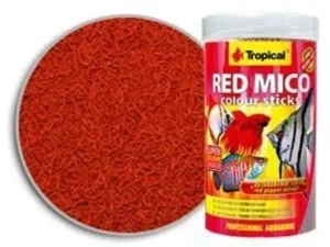 Tropical Red mico Colour Sticks 100ml/32gr. - mangime proteico che intensifica i colori dei pesci